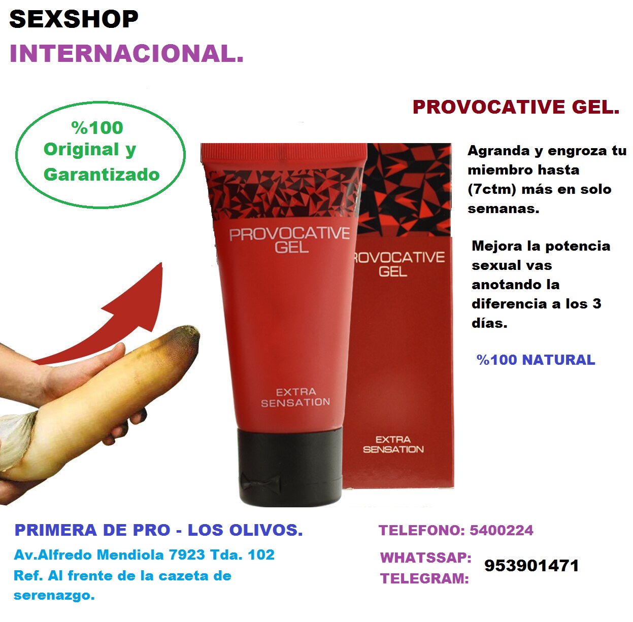 Provocative Gel Extra Sensation